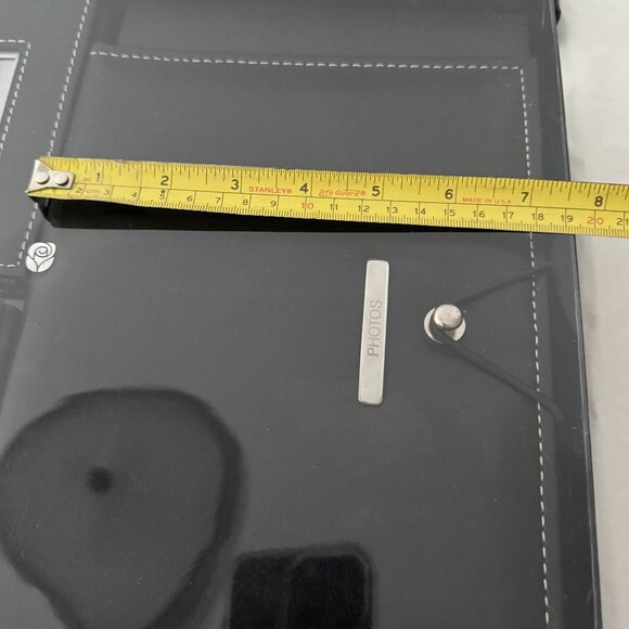 Vintage Carlton Cards Set Photo Albums and Note pad Black with original box - Picture 10 of 13